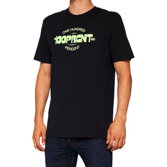 100%® - Serpico Men's Tee (Medium, Black)