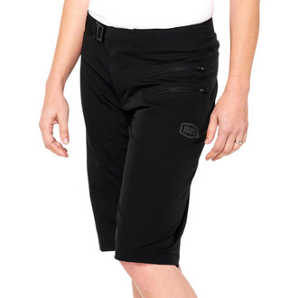 100%® - Airmatic Women's Shorts (Medium, Black)