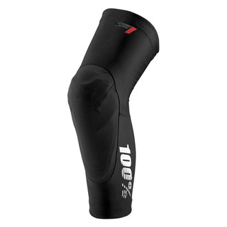 100%® - Teratec V2 Knee Guards (X-Large, Black)
