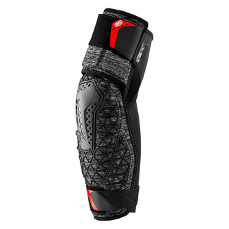 100%® - Surpass Large Gray Heather/Black Elbow Guard