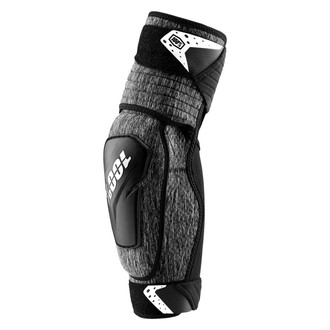 100%® - Fortis Small/Medium Gray Heather/Black Elbow Guards