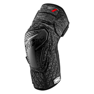 100%® - Surpass X-Large Gray Heather/Black Knee Guards