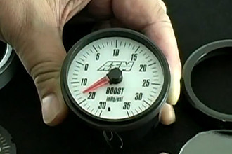 AEM Performance Electronics® - Analog Gauge Face Plate Swap