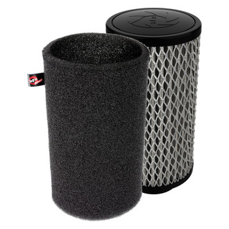 aFe® - Aries Powersport™ Pro DRY S Air Filter with Pre-Filter (3" F x 5-1/2" T)
