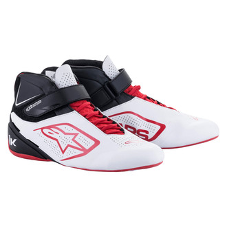 Alpinestars® - 2022 Tech-1 K V2 White/Black/Red 13 Shoes