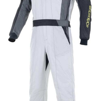Alpinestars® - Atom SFI Silver/Anthracite/Fluo Yellow 52 Bootcut Suit