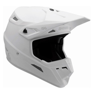 Answer Racing® - AR1 Solid Large White Off-Road Helmet