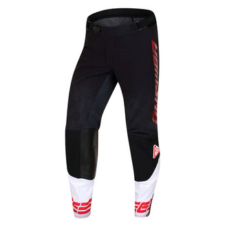 Answer Racing® 447450 - A23 Elite Finale Men's Pants (30, Black/White/Red)