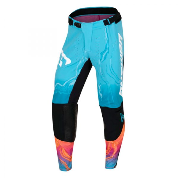 Answer Racing® - A23 Elite Fusion Youth Pants (22, Astana/Hyper Orange/Rhodamine)