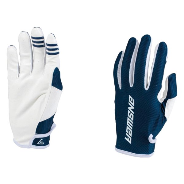 Answer Racing® - A23 Ascent Gloves (X-Large, Navy/White)