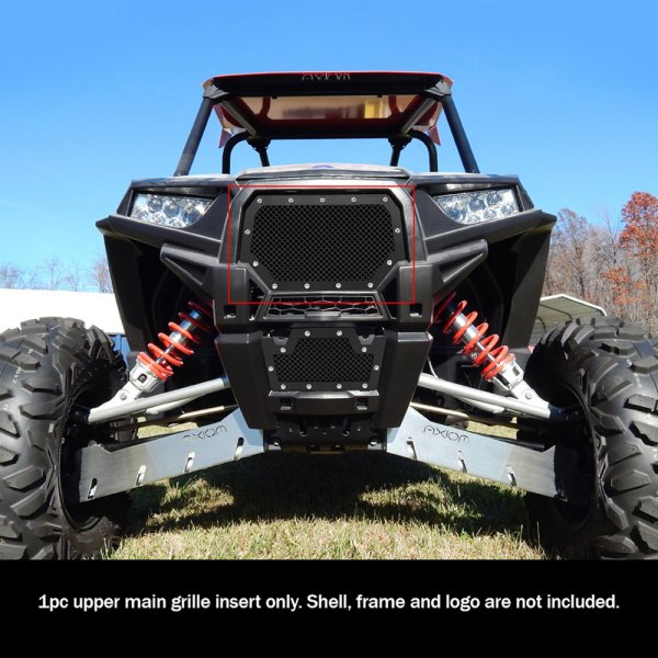 APG® GR16LFJ07H - Rivet Main Black Wire Mesh Grille