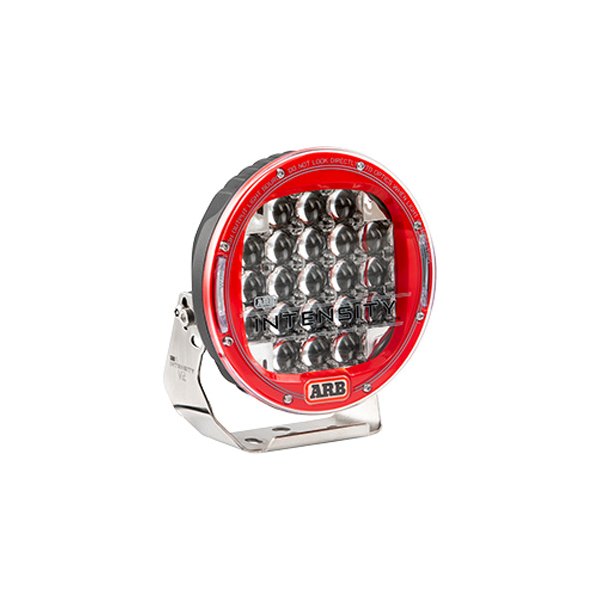 ARB® Intensity V2 MIL810-STDG Round Black/Red Housing LED Light 
