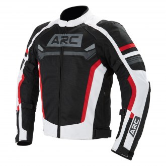 Arc Moto Gear MJ-009-MD-BK Empire Men's Mesh Jacket (Medium, Black)