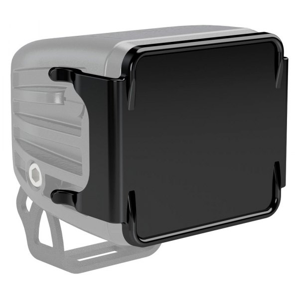 Aries® - 2" Square Black Plastic Light Covers