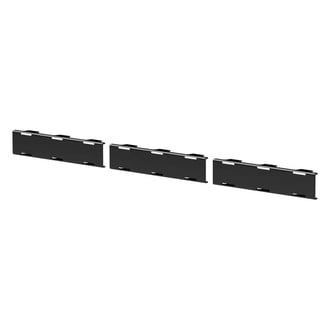 Aries® - 10" Rectangular Black Plastic Light Covers