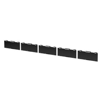 Aries® - 10" Rectangular Black Plastic Light Covers