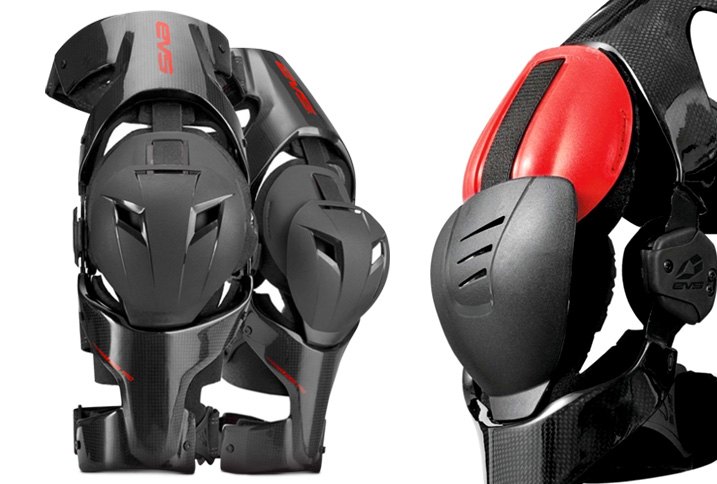  EVS Sports Axis Sport Knee Brace (Black) : Automotive