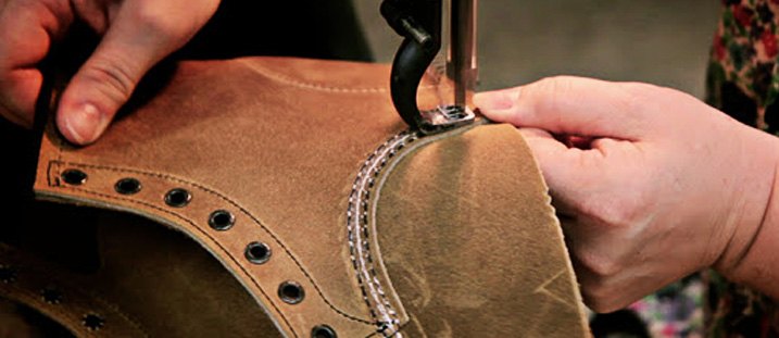 Boots With Reinforced Stitching