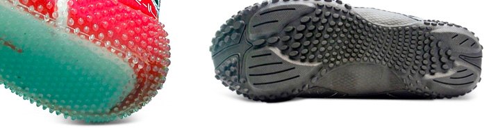 Tread Pattern On WaterCraft Shoes