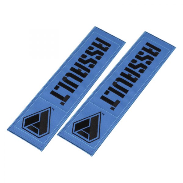 Assault® - 3" Blue Race Harness Strap Guards