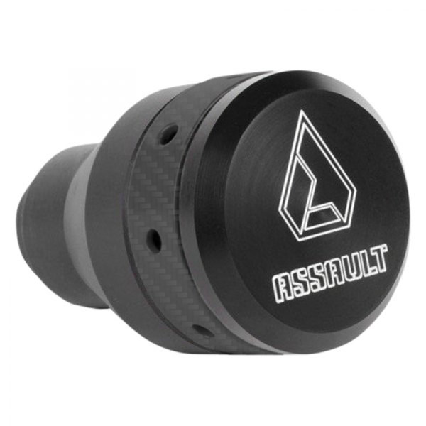 Assault® - Stealth Black Carbon Fiber Aluminum Shift Knob
