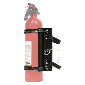 ATV Tek® - Elite Series 1.25"-2" Black Fire Extinguisher Mount