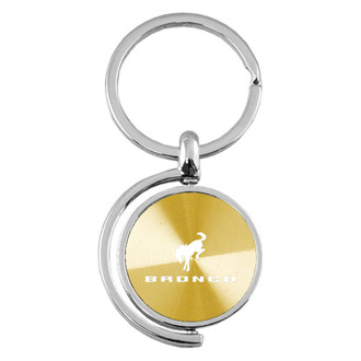 Autogold® - Bronco 2020 Logo Spinner Key Chain