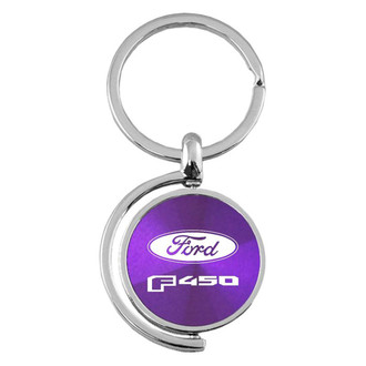 Autogold® - F-450 Logo Spinner Key Chain
