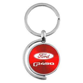 Autogold® - F-450 Logo Spinner Key Chain