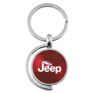 Autogold® - Jeep Climbing Logo Spinner Key Chain