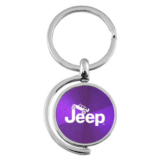Autogold® - Jeep Climbing Logo Spinner Key Chain