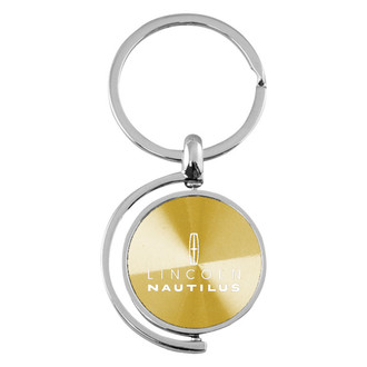 Autogold® - Nautilus Logo Spinner Key Chain