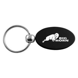 Autogold® - Big Horn Logo Oval Key Chain