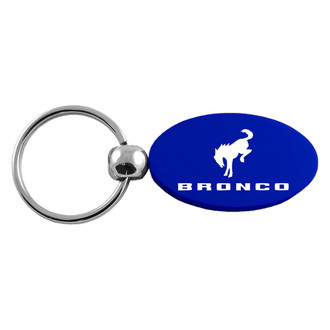 Autogold® - Bronco 2020 Logo Oval Key Chain