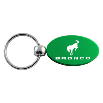 Autogold® - Bronco 2020 Logo Oval Key Chain