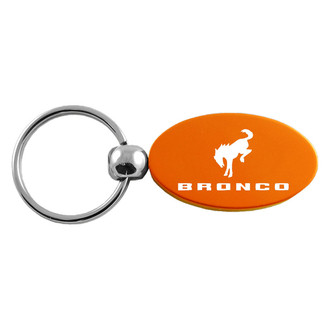 Autogold® - Bronco 2020 Logo Oval Key Chain