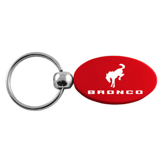 Autogold® - Bronco 2020 Logo Oval Key Chain
