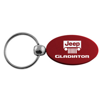 Autogold® - Gladiator Logo Oval Key Chain