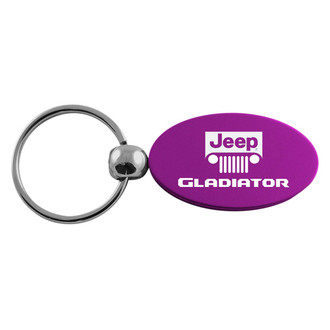 Autogold® - Gladiator Logo Oval Key Chain