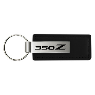 Autogold® - 350Z Logo Leather Key Chain