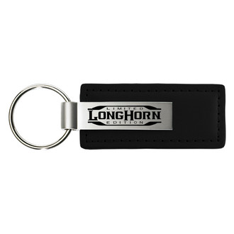 Autogold® - Longhorn Limited Edition Logo Leather Key Chain
