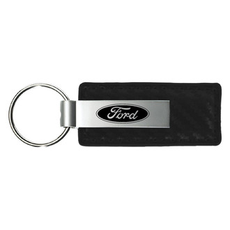Autogold® - Ford Logo Leather Key Chain