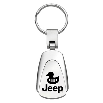 Autogold® - Jeep Duck Logo Teardrop Key Chain