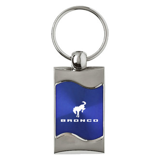 Autogold® - Bronco 2020 Rectangular Wave Key Chain