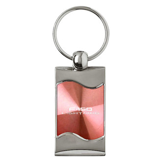 Autogold® - F-150 Lightning Rectangular Wave Key Chain