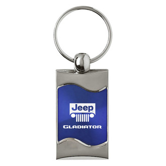 Autogold® - Gladiator Rectangular Wave Key Chain