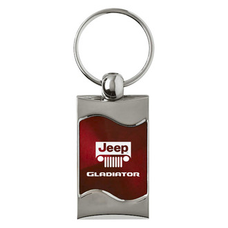 Autogold® - Gladiator Rectangular Wave Key Chain