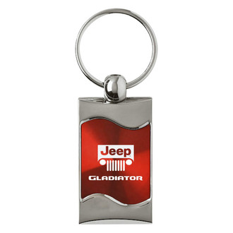 Autogold® - Gladiator Rectangular Wave Key Chain