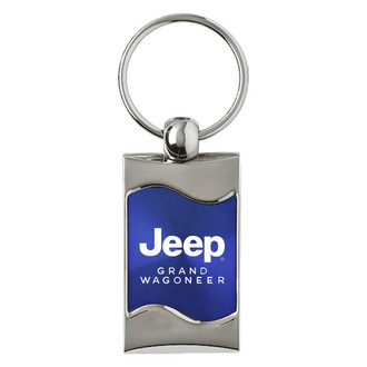 Autogold® - Grand Wagoneer Rectangular Wave Key Chain
