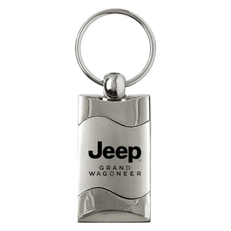 Autogold® - Grand Wagoneer Rectangular Wave Key Chain